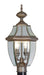 Livex Lighting - 2254-07 - Two Light Outdoor Post Lantern - Monterey - Bronze