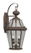 Livex Lighting - 2261-07 - Two Light Outdoor Wall Lantern - Georgetown - Bronze
