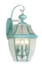 Livex Lighting - 2351-06 - Three Light Outdoor Wall Lantern - Monterey - Verdigris