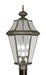 Livex Lighting - 2364-07 - Three Light Post-Top Lanterm - Georgetown - Bronze