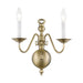 Williamsburgh Wall Sconce-Sconces-Livex Lighting-Lighting Design Store