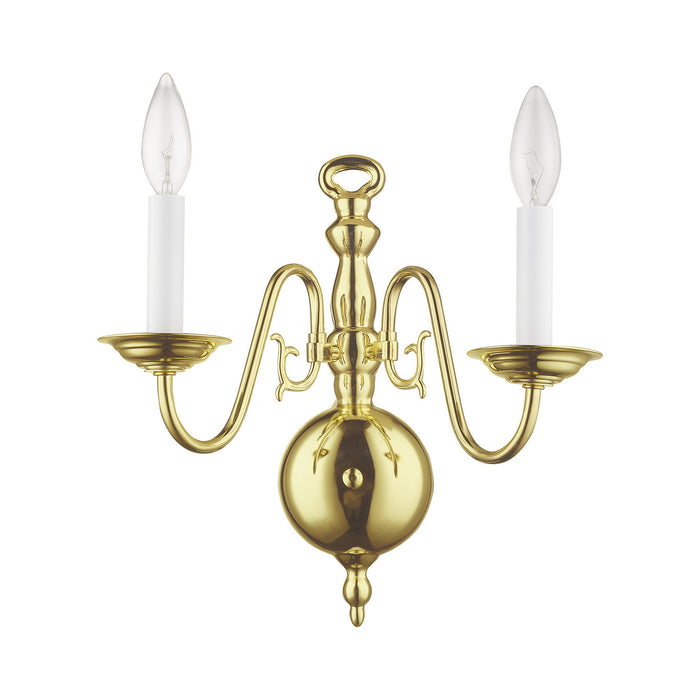 Williamsburgh Wall Sconce-Sconces-Livex Lighting-Lighting Design Store