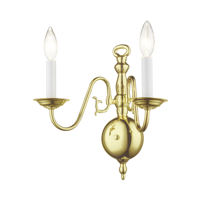 Williamsburgh Wall Sconce-Sconces-Livex Lighting-Lighting Design Store