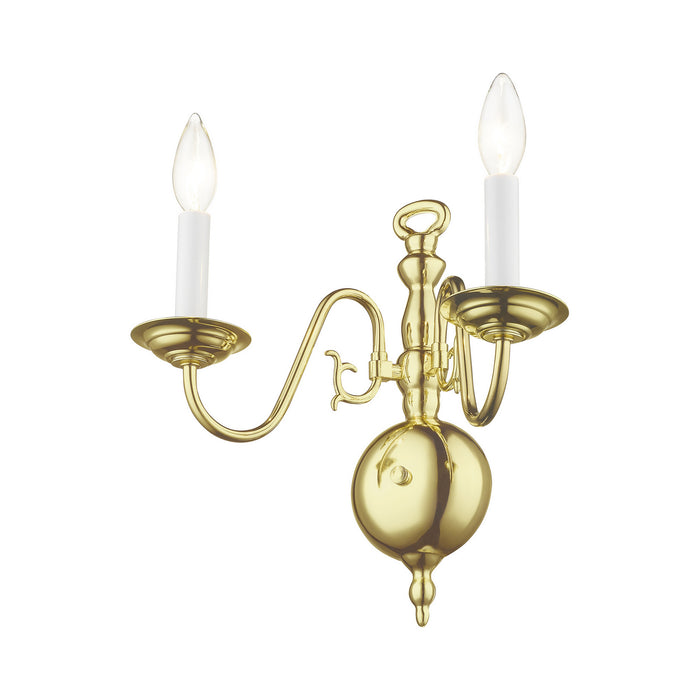 Williamsburgh Wall Sconce-Sconces-Livex Lighting-Lighting Design Store