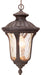 Livex Lighting - 7654-58 - One Light Outdoor Pendant - Oxford - Imperial Bronze