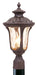 Livex Lighting - 7655-58 - One Light Outdoor Post-Top Lanterm - Oxford - Imperial Bronze