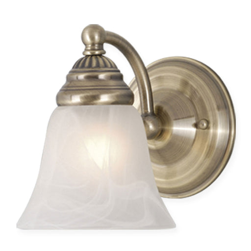 Vaxcel - WL35121A - One Light Vanity - Standford - Antique Brass