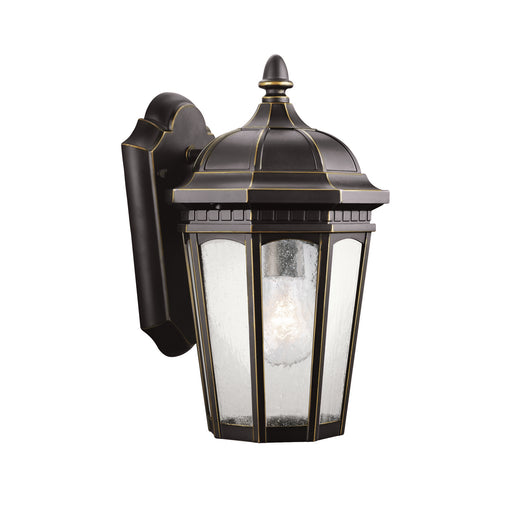 Kichler - 9032RZ - One Light Outdoor Wall Mount - Courtyard - Rubbed Bronze