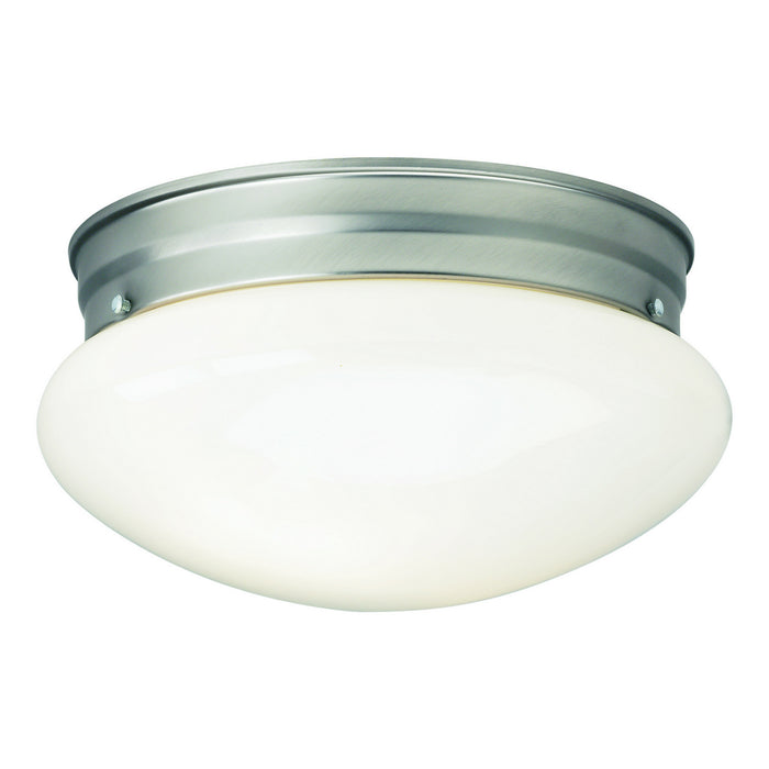 Forte - 20011-01-55 - One Light Flush Mount - Brushed Nickel