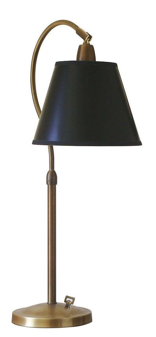 House of Troy - HP750-WB-BP - One Light Table Lamp - Hyde Park - Weathered Brass