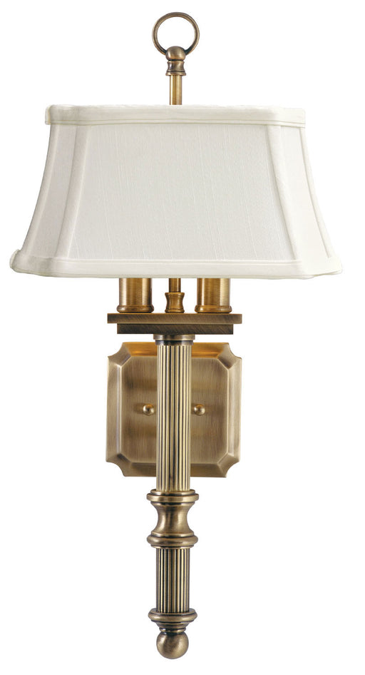 House of Troy - WL616-AB - Two Light Wall Sconce - Decorative Wall Lamp - Antique Brass