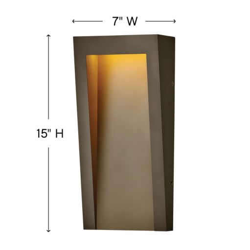 Taper LED Outdoor Lantern-Exterior-Hinkley-Lighting Design Store