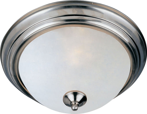 Maxim - 5842FTSN - Three Light Flush Mount - Essentials - 584x - Satin Nickel