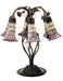 Meyda Tiffany - 102416 - Six Light Table Lamp - Tiffany Pond Lily - Antique