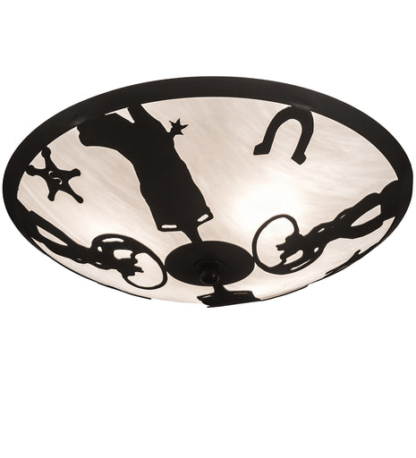 Three Light Flushmount