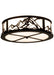 Meyda Tiffany - 15435 - Four Light Flushmount - Alpine - Antique