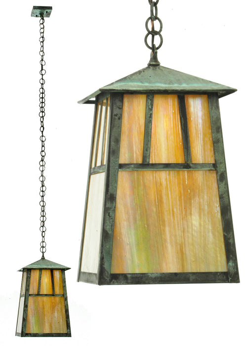 Meyda Tiffany - 20114 - One Light Pendant - Stillwater - Verdigris