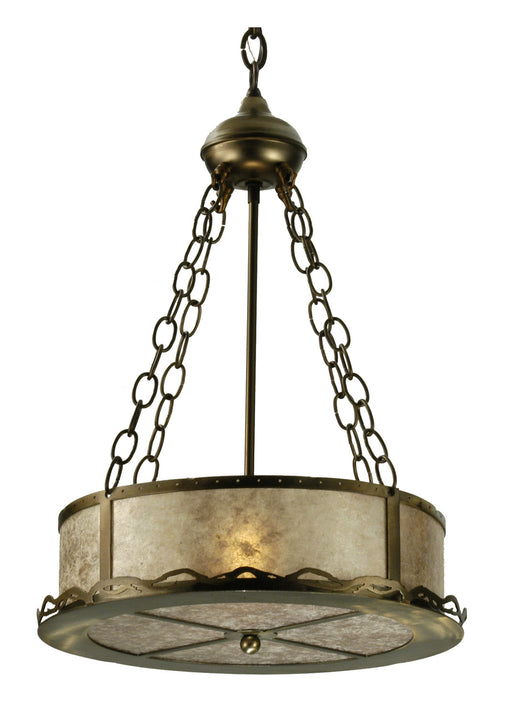 Meyda Tiffany - 23637 - Two Light Inverted Pendant - Branch - Timeless Bronze