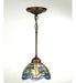 Meyda Tiffany - 23793 - 7``Mini Pendant - Roseborder - Antique