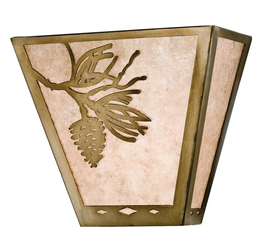 Meyda Tiffany - 23905 - Two Light Wall Sconce - Balsam Pine - Antique Copper