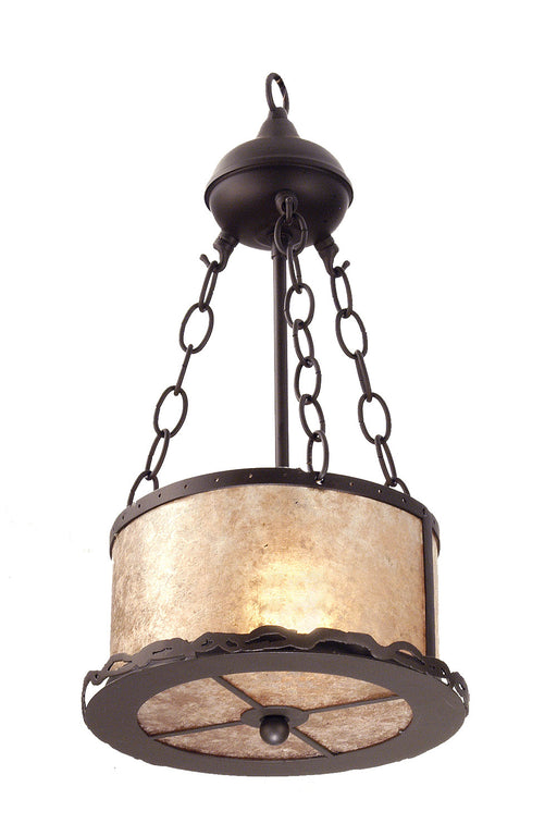 Meyda Tiffany - 26924 - One Light Inverted Pendant - Branch - Timeless Bronze