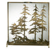 Meyda Tiffany - 27047 - Fireplace Screen - Tall Pines - Antique Copper
