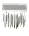 Meyda Tiffany - 29224 - Two Light Semi-Flushmount - Feng Shui - Stainless Steel