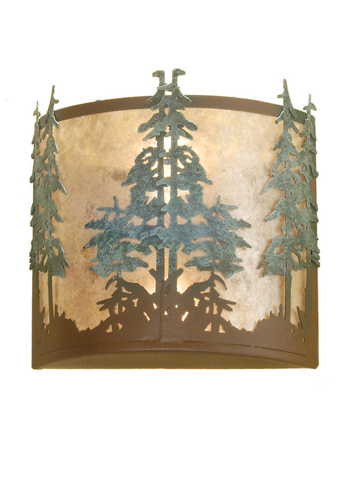 Meyda Tiffany - 29327 - Two Light Wall Sconce - Tall Pines - Rust