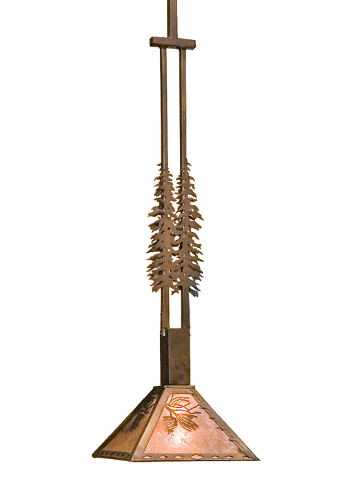 Meyda Tiffany - 30096 - One Light Pendant - Winter Pine - Rust