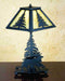 Meyda Tiffany - 31397 - Table Lamp - Lone Elk - Em/Black