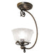 Meyda Tiffany - 36618 - One Light Semi-Flushmount - Revival - Antique