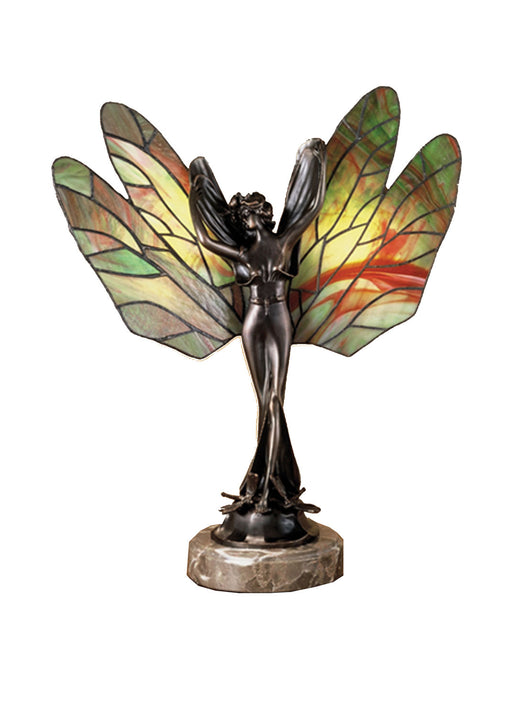 Meyda Tiffany - 38673 - Accent Lamp - Dragonfly Lady - Bronze