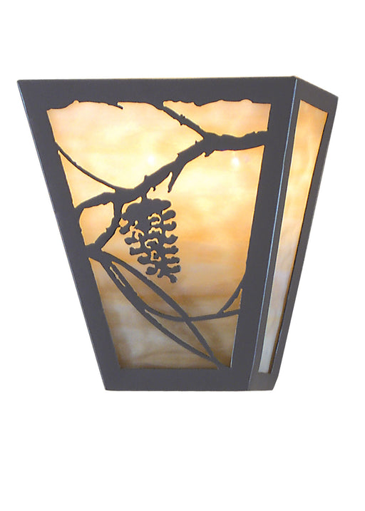 Meyda Tiffany - 48307 - Two Light Wall Sconce - Whispering Pines - Timeless Bronze