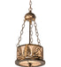 Meyda Tiffany - 48347 - One Light Inverted Pendant - Mountain Pine - Antique Copper