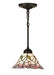 Meyda Tiffany - 48919 - One Light Mini Pendant - Daffodil Bell - Ca Pink