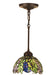 Meyda Tiffany - 48922 - One Light Mini Pendant - Tiffany Honey Locust - Rust