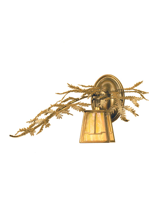 Meyda Tiffany - 49980 - One Light Wall Sconce - Pine Branch - Antique Copper