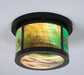 Meyda Tiffany - 50035 - Two Light Flushmount - Craftsman - Craftsman Brown