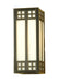 Meyda Tiffany - 50665 - One Light Wall Sconce - Prairie Loft - Craftsman Brown
