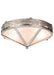 Meyda Tiffany - 51225 - Two Light Flushmount - Rainbow Trout - Steel