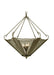 Meyda Tiffany - 65144 - Three Light Inverted Pendant - Umbrella - Timeless Bronze