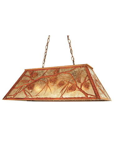 Six Light Oblong Pendant