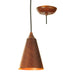 Meyda Tiffany - 65918 - One Light Mini Pendant - Cone - Rust