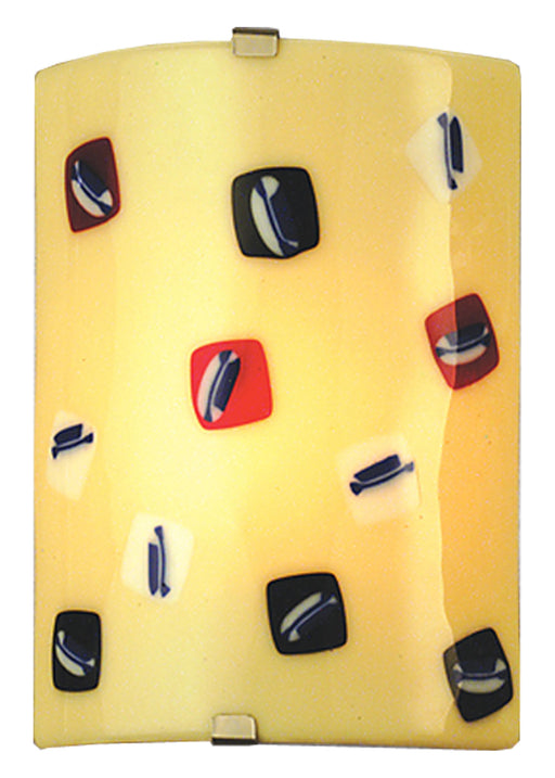 Meyda Tiffany - 66550 - One Light Wall Sconce - Metro Fusion - Craftsman Brown