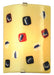 Meyda Tiffany - 66550 - One Light Wall Sconce - Metro Fusion - Craftsman Brown