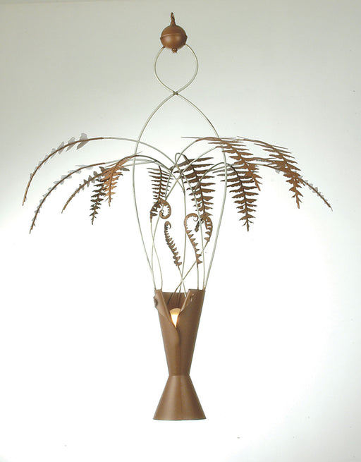 Meyda Tiffany - 68546 - Two Light Pendant - Fern - Rust
