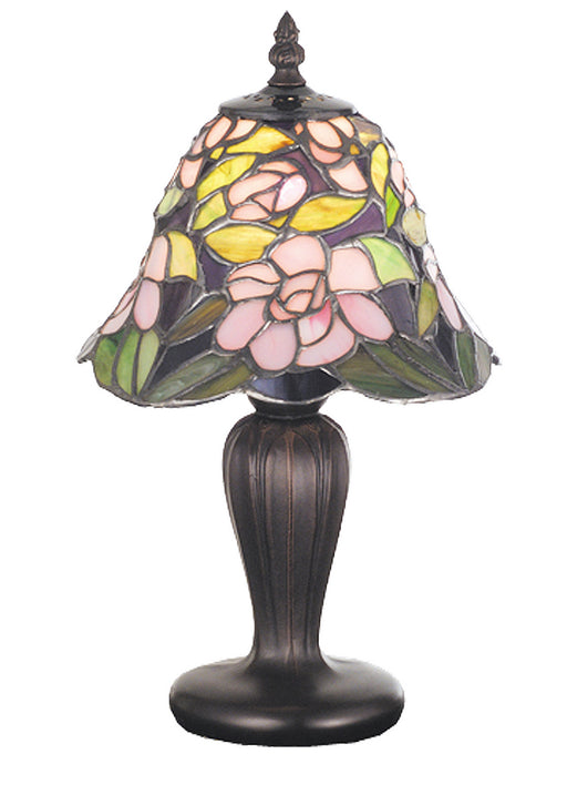 Meyda Tiffany - 70250 - One Light Mini Lamp - Begonia - Bronze