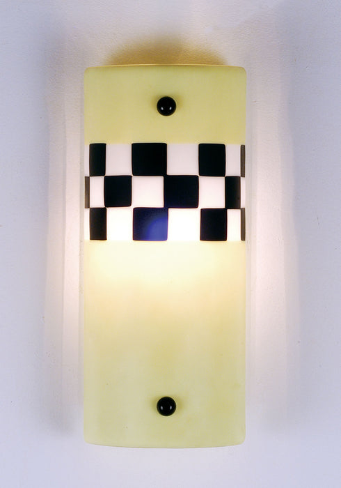 Meyda Tiffany - 71033 - One Light Wall Sconce - Metro Fusion - Nickel
