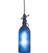 Meyda Tiffany - 71193 - One Light Mini Pendant - Tuscan Vineyard - Blue Sandblasted