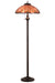 Meyda Tiffany - 79814 - Floor Lamp - Elan - Pbagwg Burgundy Xag Amber